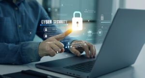 Cyber security protection concept